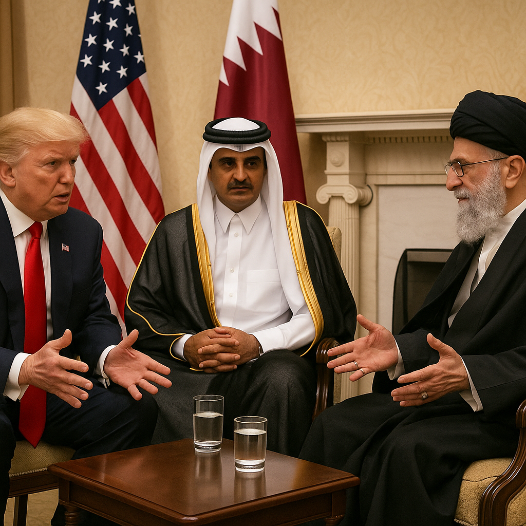 Qatar Rayu Iran Segera Tekan Gencatan Senjata dengan Israel